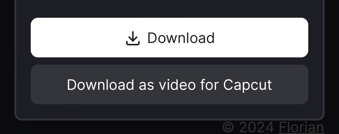 Screenshot of CapCut's editing interface